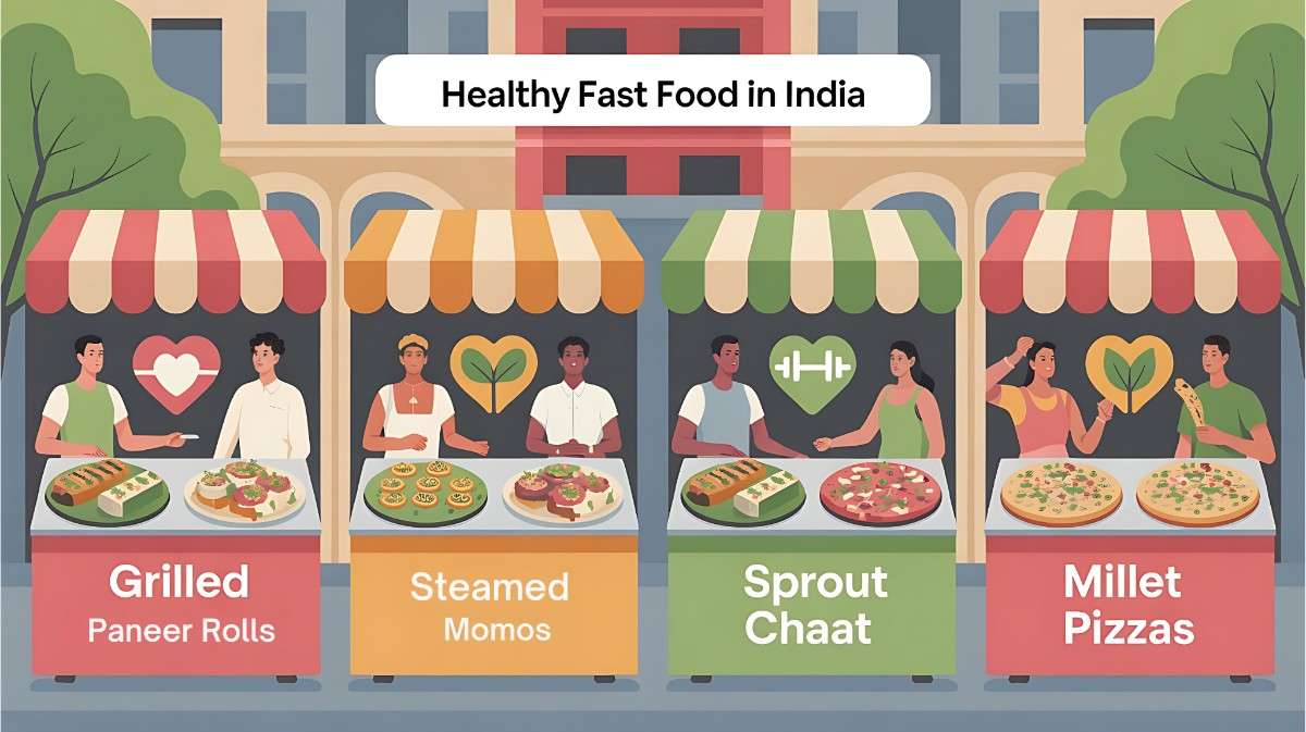 Healthy Fast Food Options India