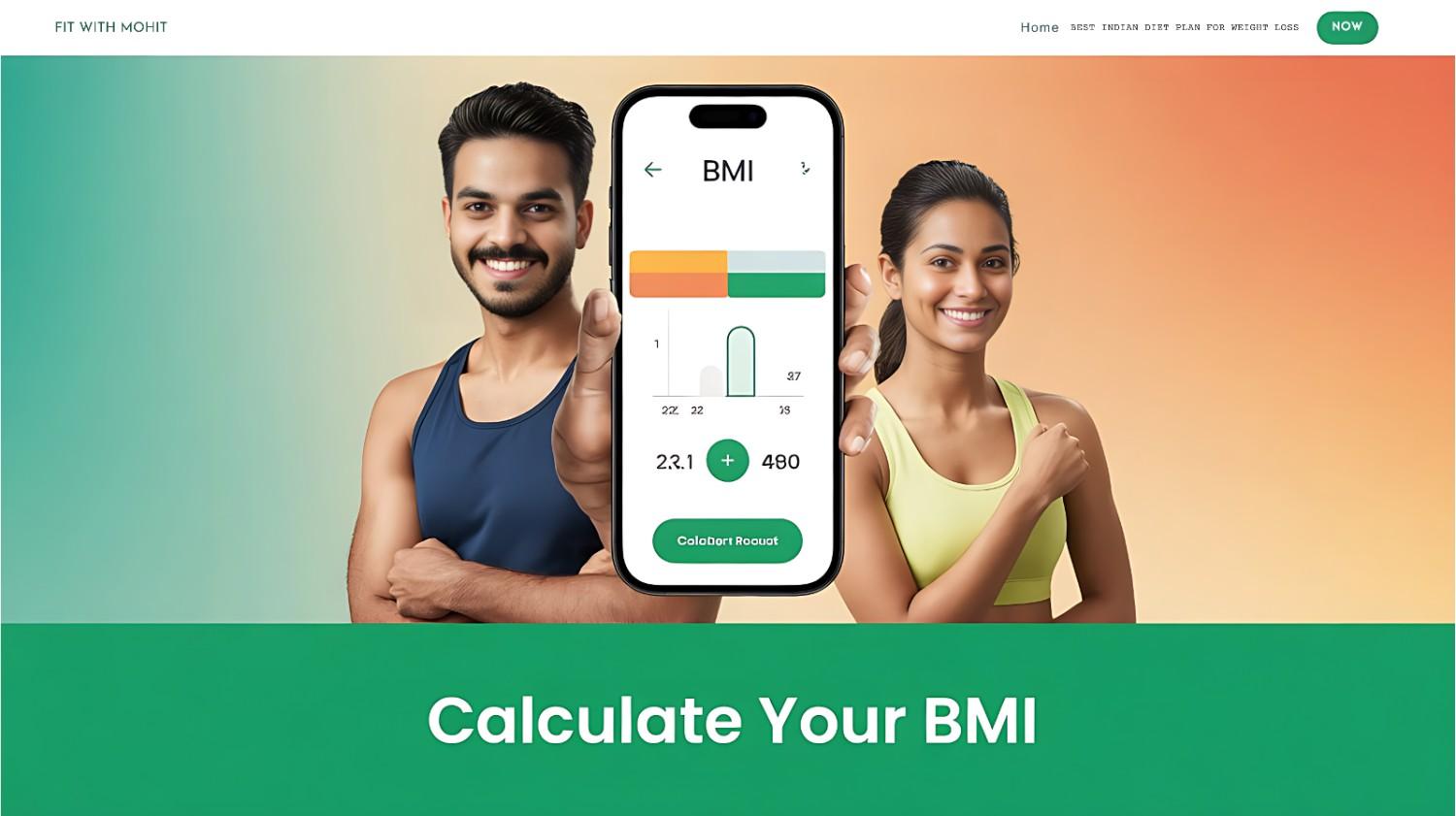 Top 10 Free BMI Calculators for Weight Loss in India