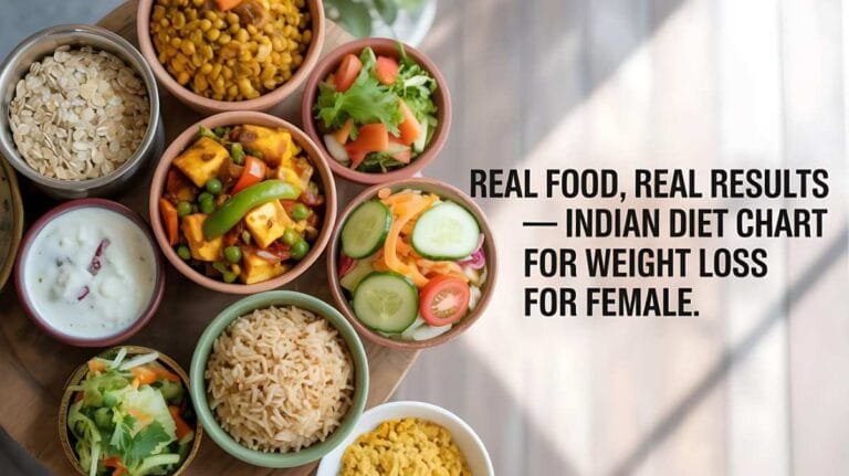 Indian Diet Chart for Weight Loss for Female - Veg & Non Veg Meals