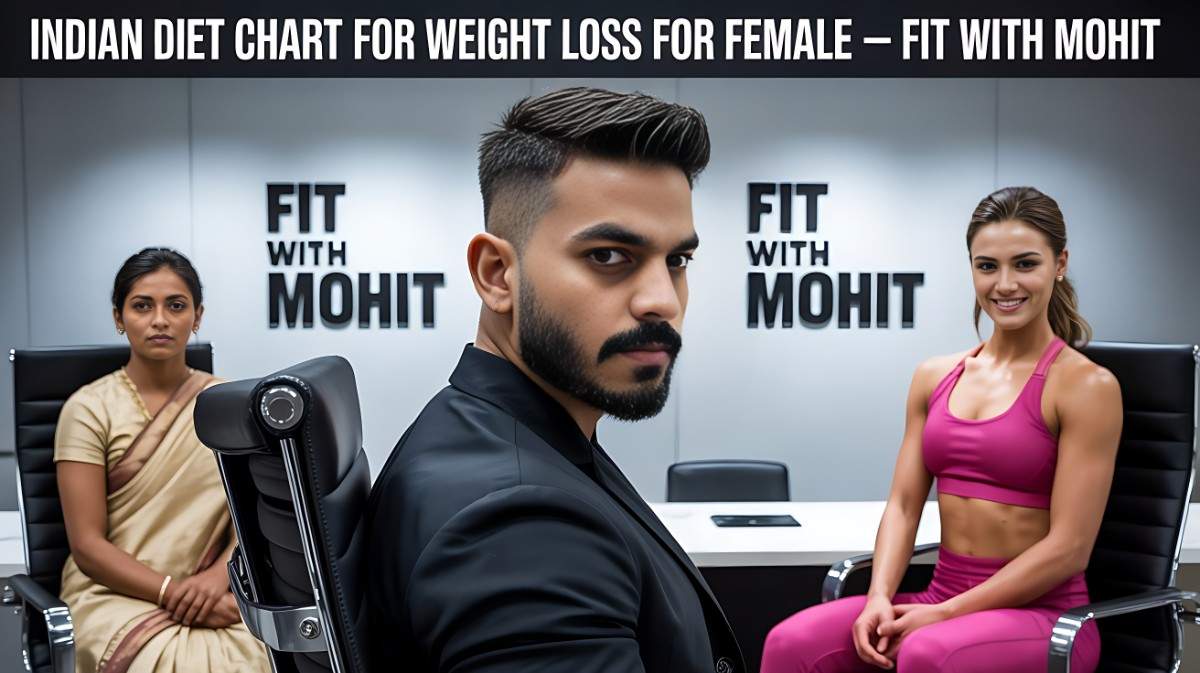 Indian Diet Chart for Weight Loss for Females. New Updated 2025 Meal Plans.
