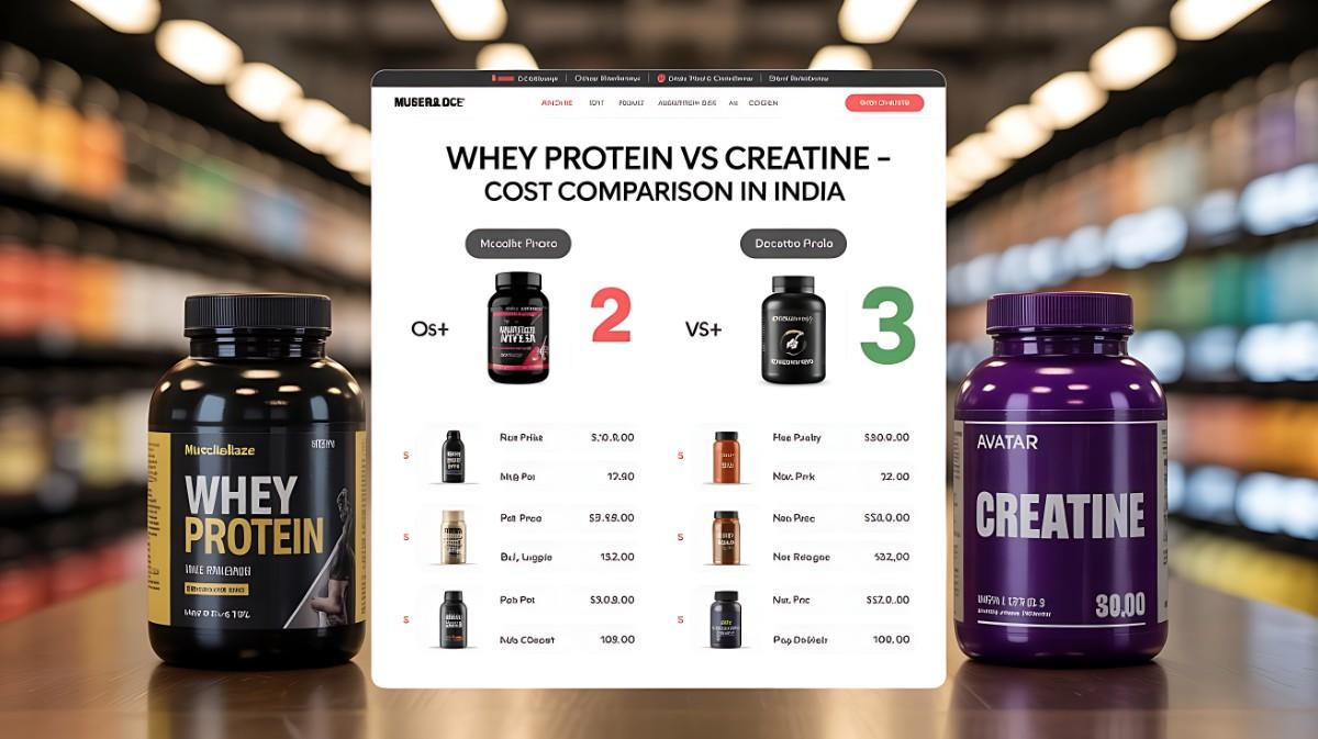 Whey Protein vs Creatine: Which Is Better