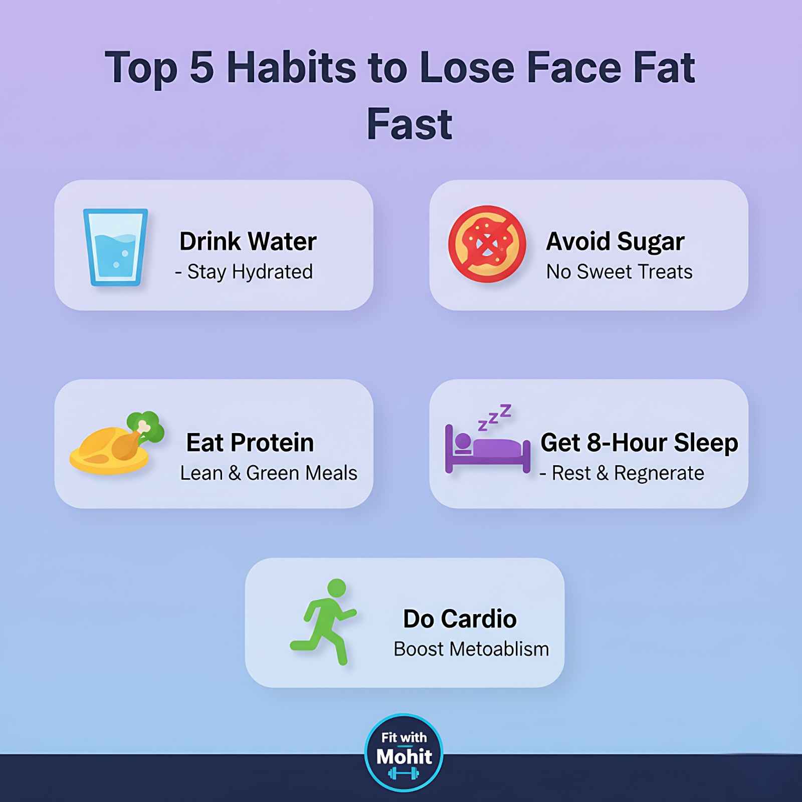 How to Lose Face Fat