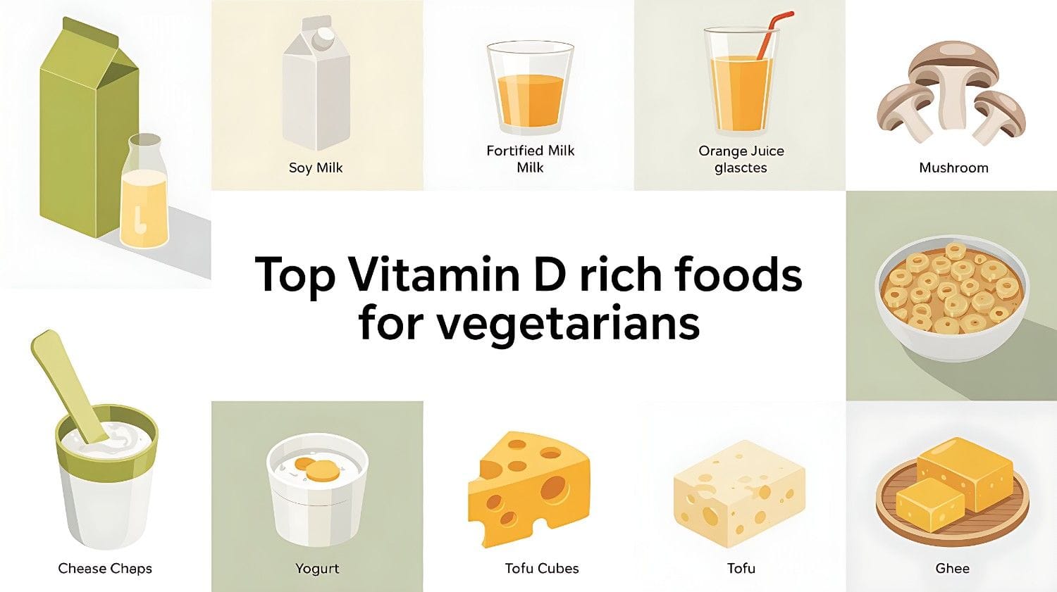 vitamin d rich foods vegetarian